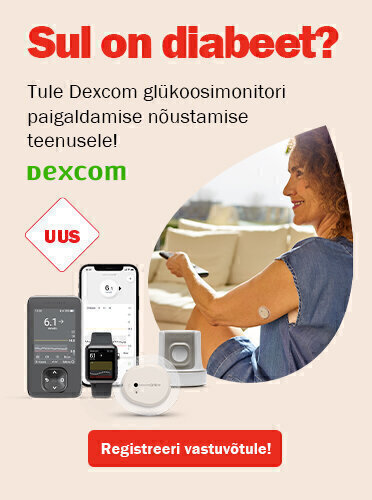 Tule Apotheka apteeki Dexcom One paigaldamise nõustamise teenusele!