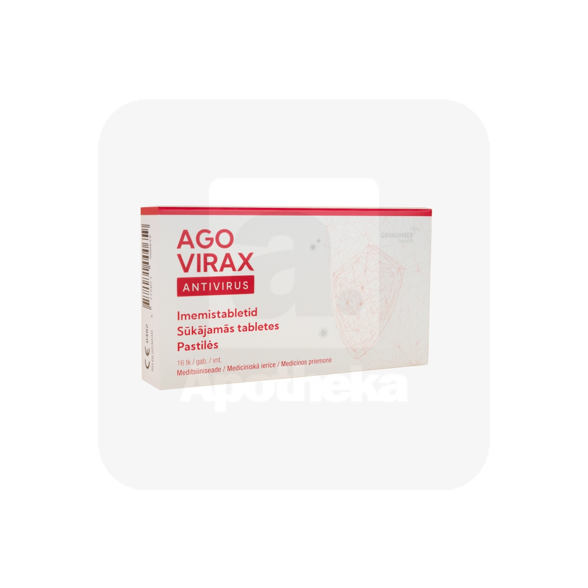 AGOVIRAX ANTIVIRUS IMEMISTABLETID N16 - Изображение товара