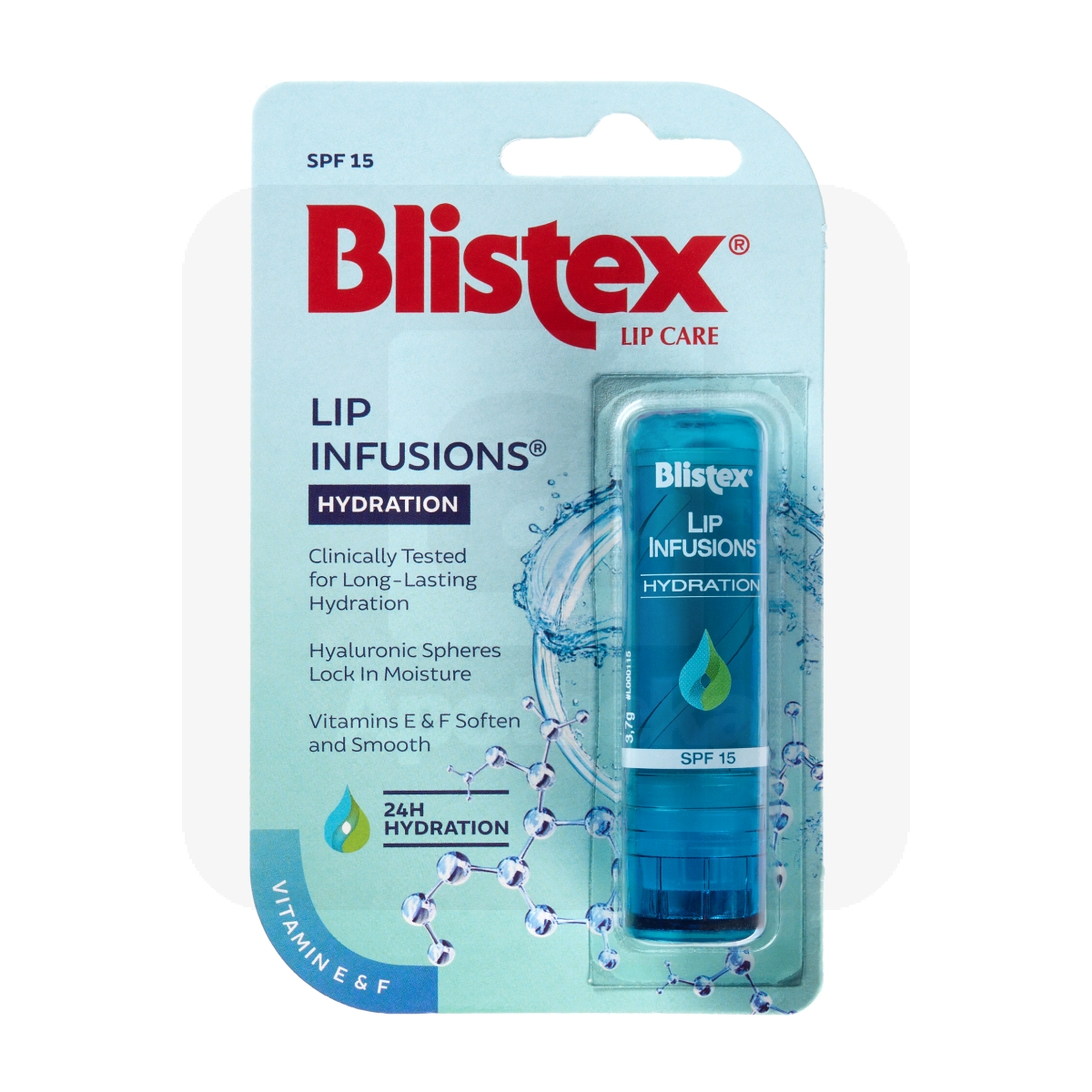 BLISTEX LIP INFUSIONS HUULEPALSAM NIISUTAV SPF15 3,7G - Изображение товара