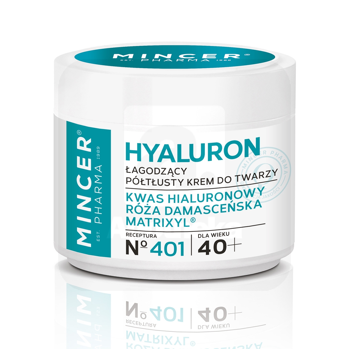 MINCER PHARMA NÄOKREEM HÜALUROONHAPPEGA 40+ 50ML - Изображение товара