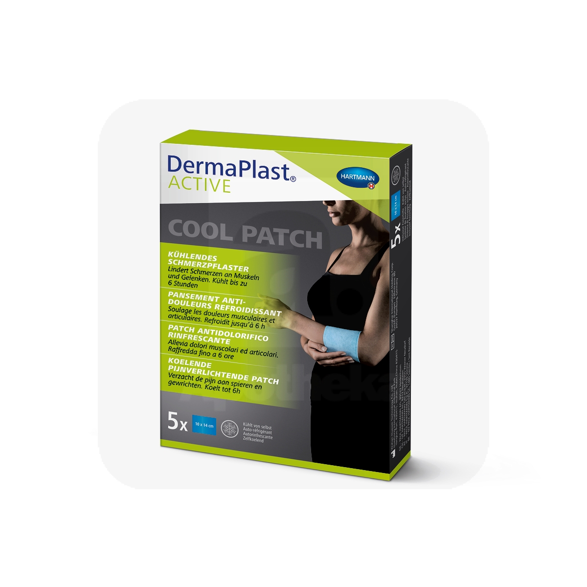 DERMAPLAST ACTIVE KÜLMAPLAASTER 10X14CM N5/522400/ - Изображение товара