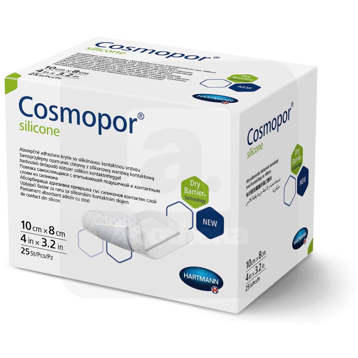 COSMOPOR SILICONE 10CMX8CM N25/901102/ - Изображение товара