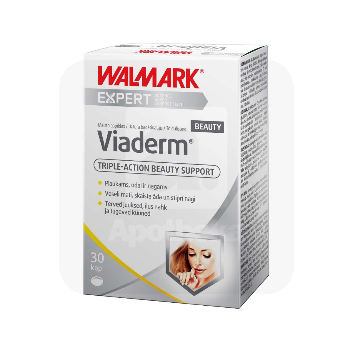 WALMARK VIADERM BEAUTY KAPSLID N30