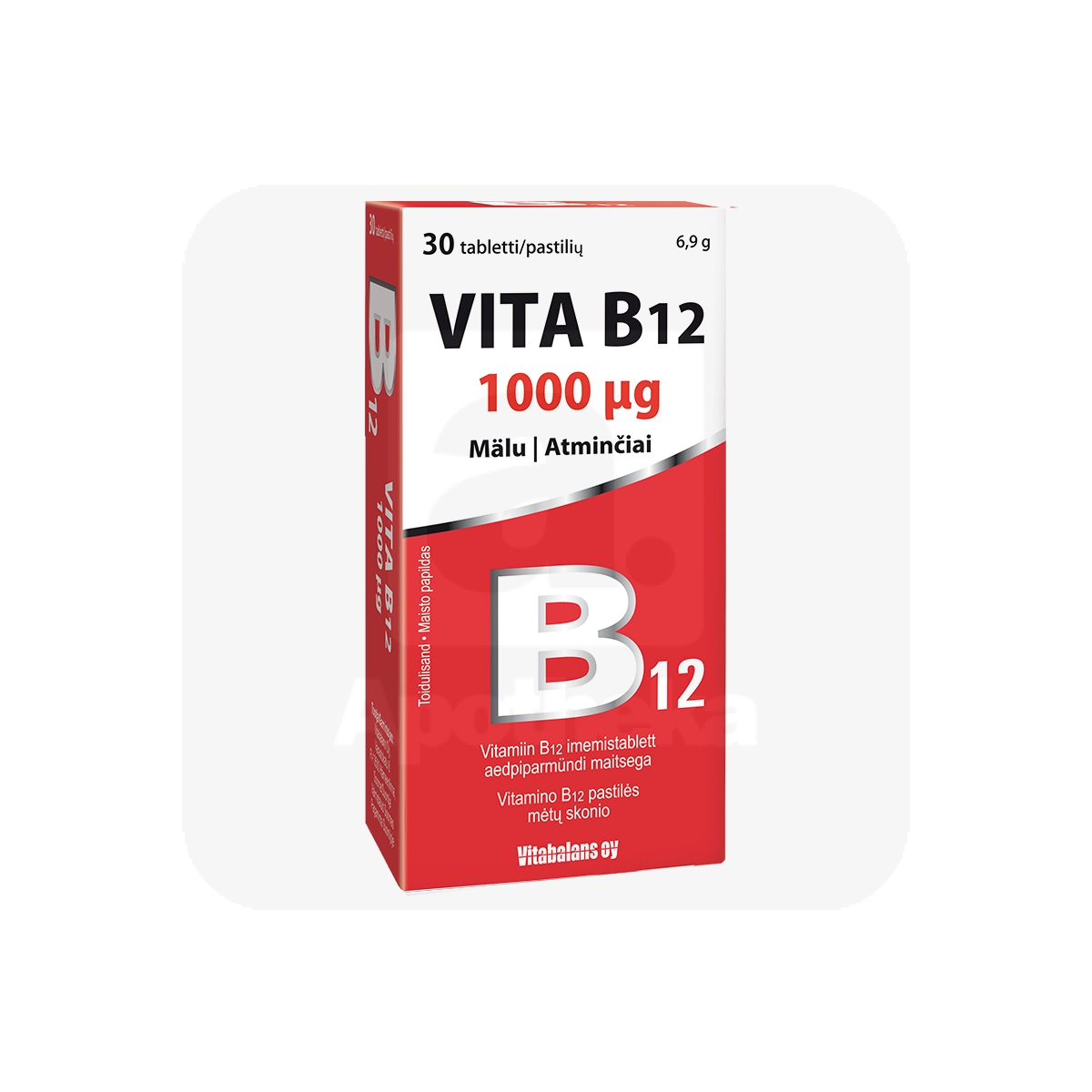 VITA B12 IMEMISTBL 1000MCG N30 - Изображение товара