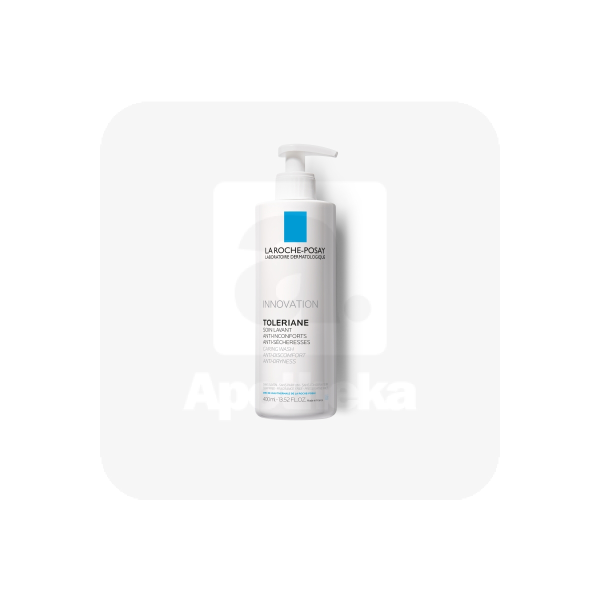 Toleriane Caring Wash-Очищающий гель-уход для умывания 400ml - Изображение товара