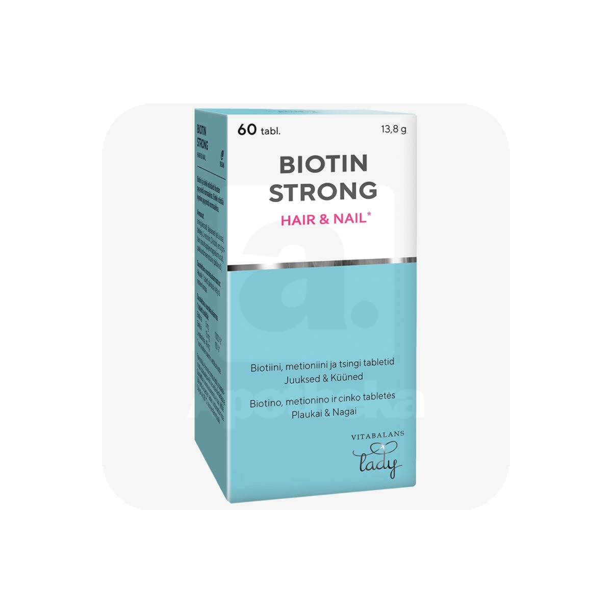 BIOTIIN STRONG HAIR&NAIL TBL N60 - Изображение товара 1