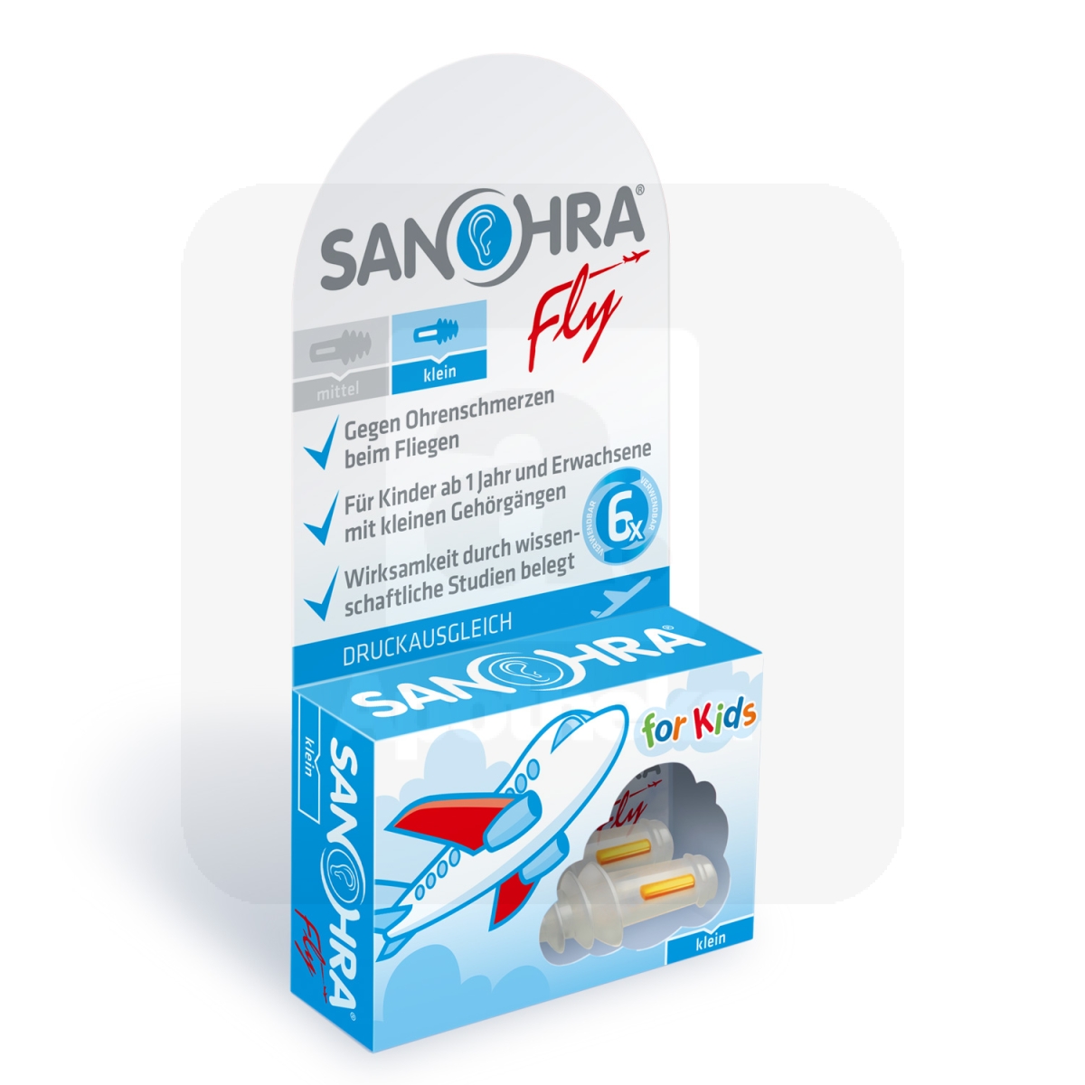 KÕRVATROPID SANOHRA FLY LASTELE 1 PAAR - Изображение товара