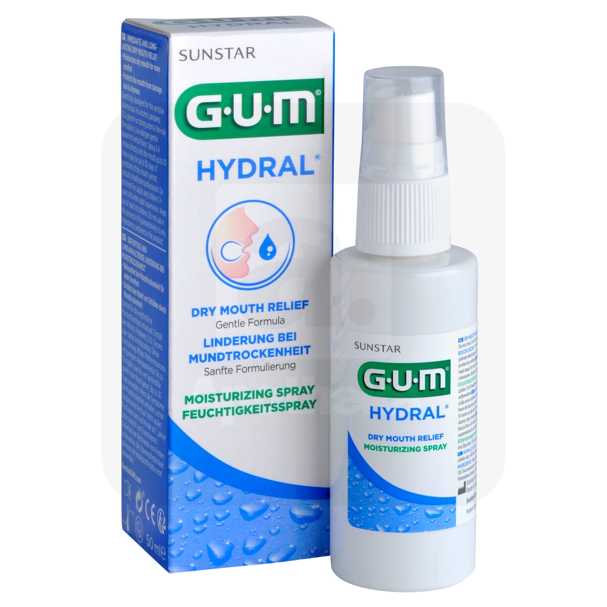 GUM HYDRAL SPREI SUUKUIVUSE LEEVENDAMISEKS 50ML - Изображение товара