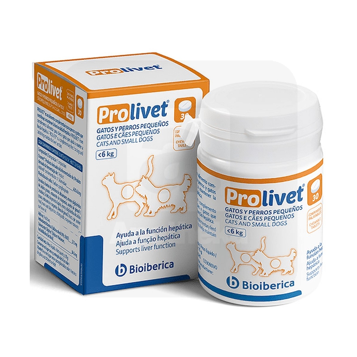 BIOIBERICA PROLIVET CATS & SMALL DOGS TBL N30 - Изображение товара