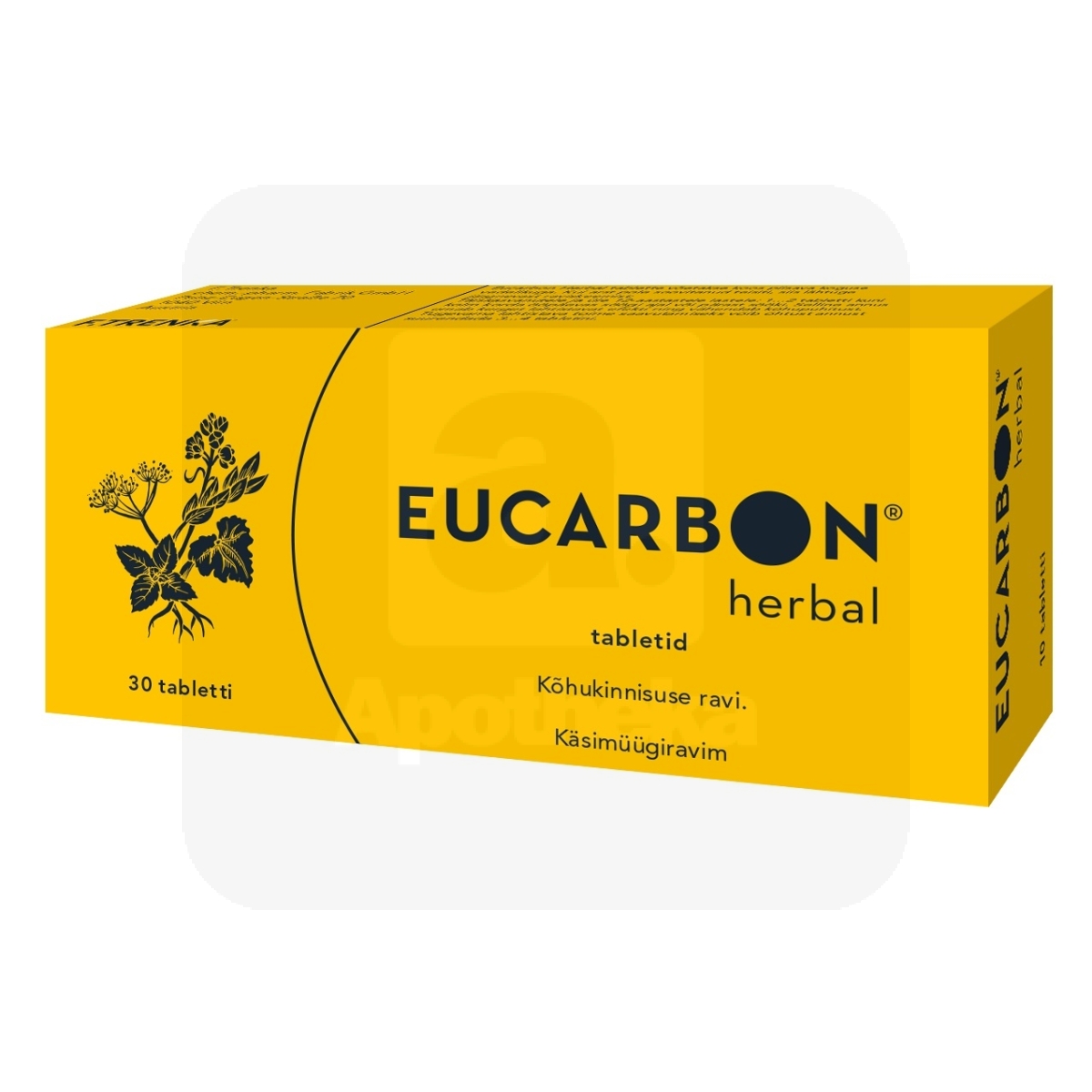 EUCARBON HERBAL TBL 105MG N30 - Изображение товара