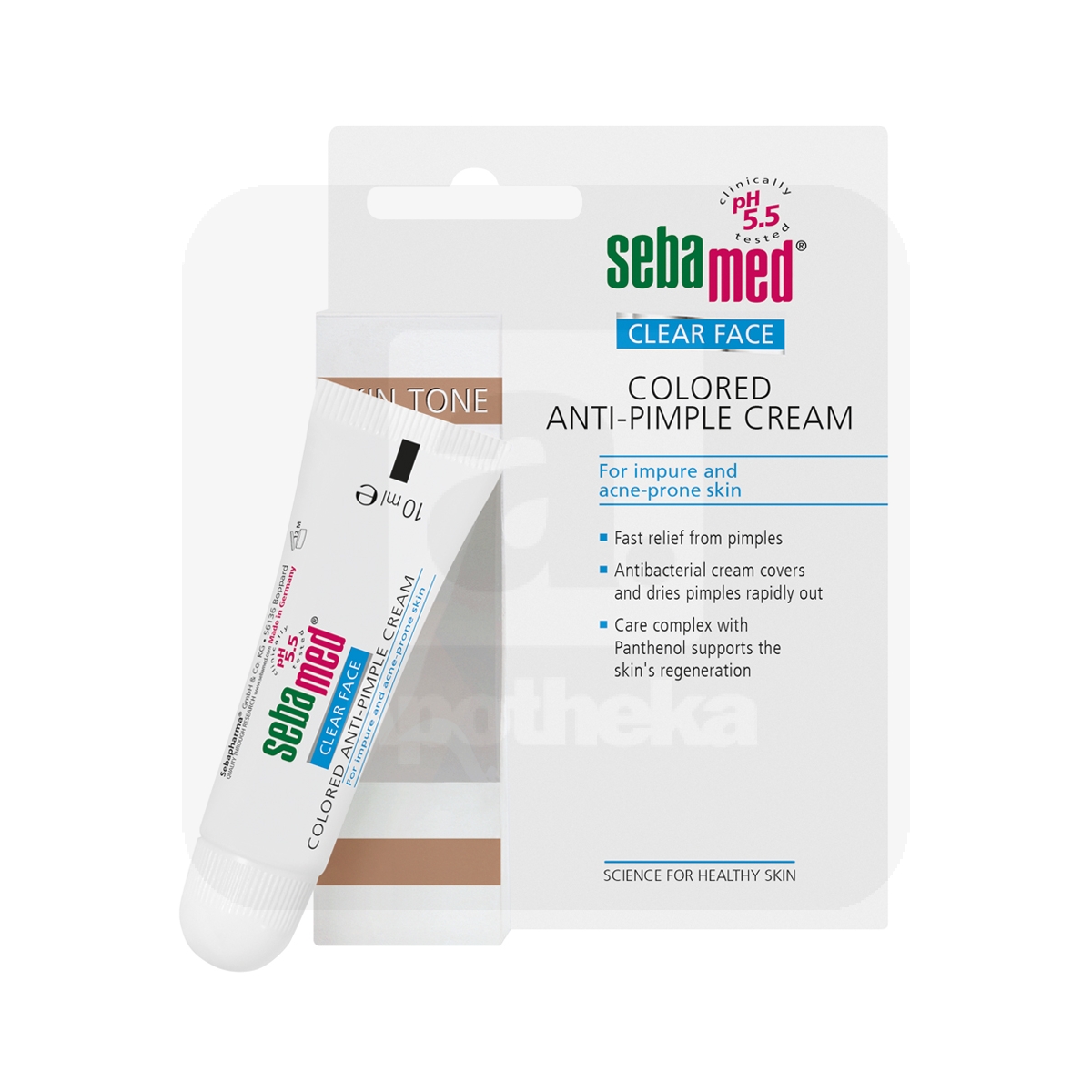 SEBAMED CLEAR FACE VISTRIKEVASTANE PEITEKREEM 10ML - Изображение товара