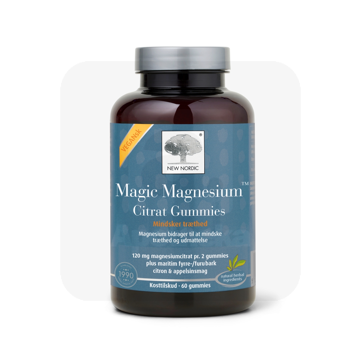 NEW NORDIC MAGIC MAGNESIUM CITRAT GUMMIES N60 - Изображение товара