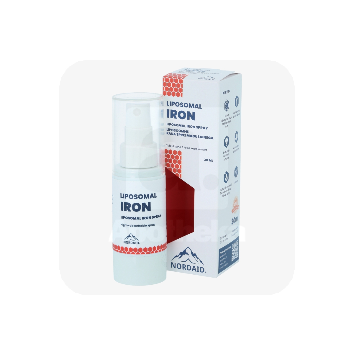 NORDAID RAUD LIPOSOOMNE SPREI 30ML - Изображение товара