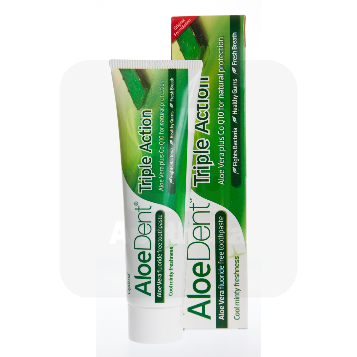 ALOE DENT HAMBAPASTA Q10 JA TEEPUUÕLI 100ML - Изображение товара