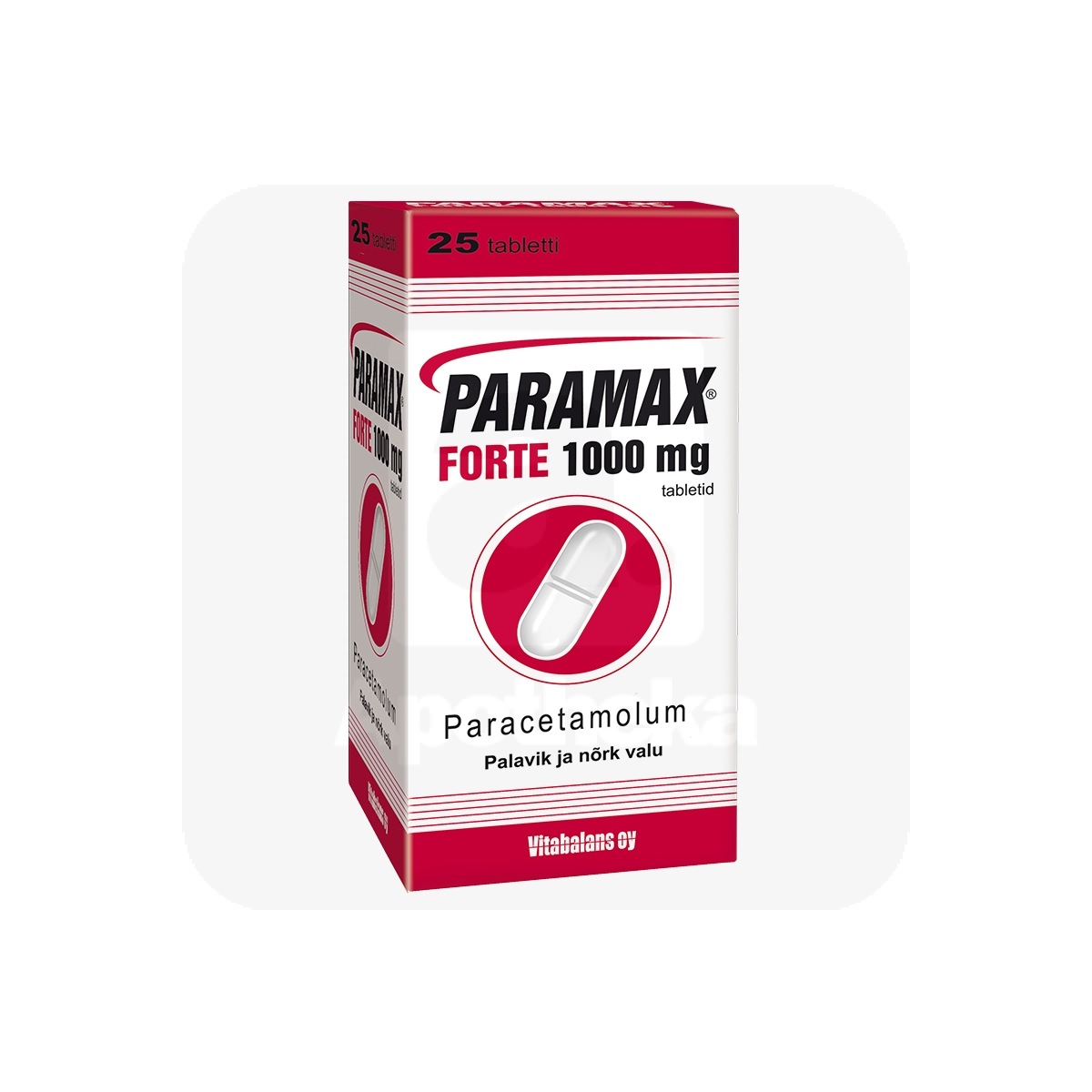 PARAMAX FORTE TBL 1000MG N25 - Изображение товара