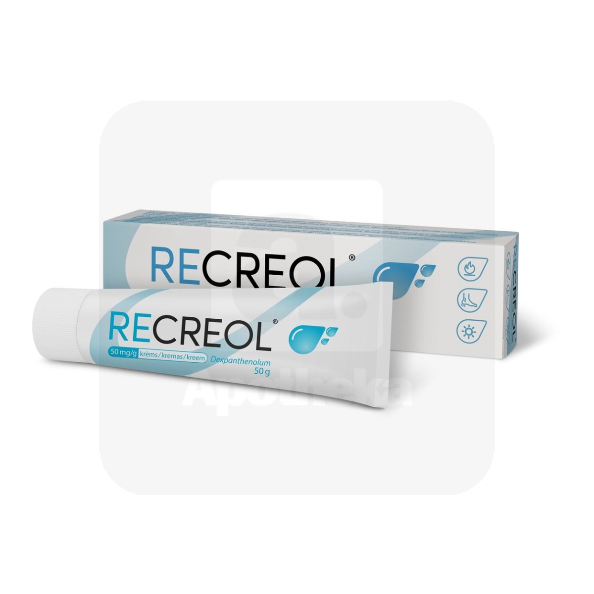 RECREOL KREEM 50MG/G 50G - Изображение товара