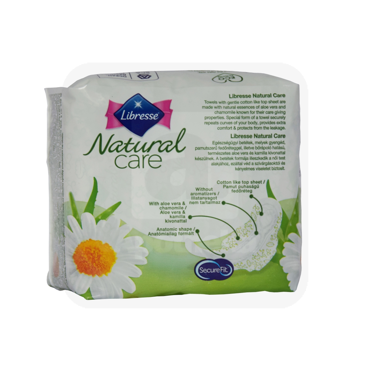 Гигиенические прокладки LIBRESSE Natural Care Ultra Normal 3мм, 10шт - Изображение товара