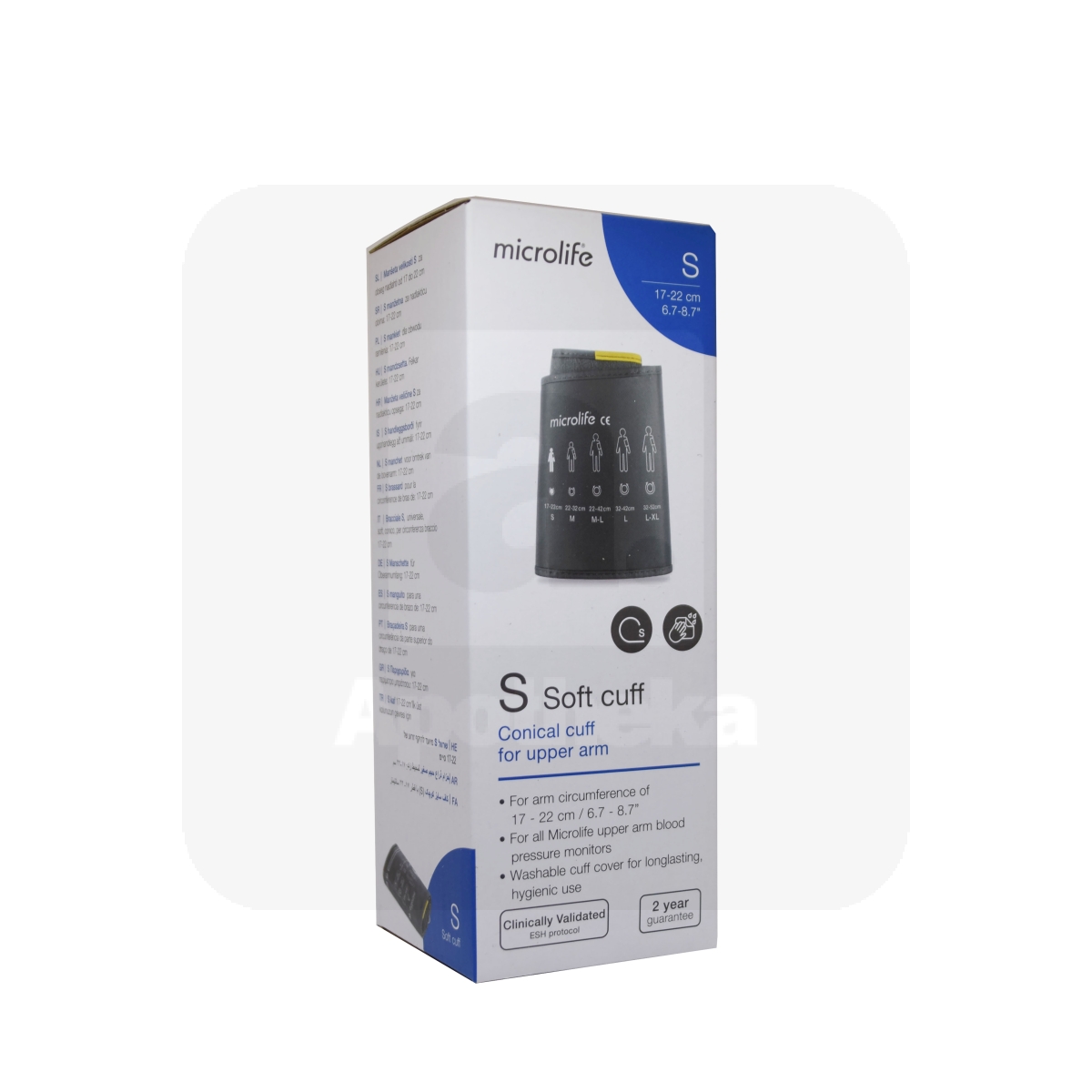 VERERÕHUAPARAADI MICROLIFE MANSETT 4G 17-22CM S (PEHME) - Изображение товара