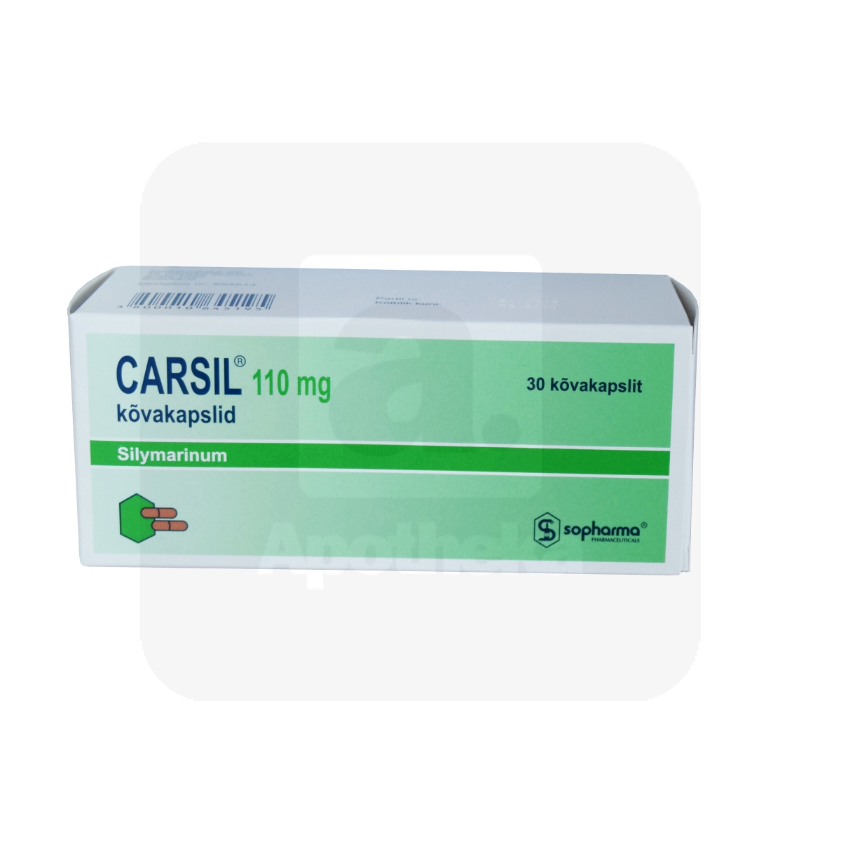 CARSIL CAPS 110MG N30 - Изображение товара