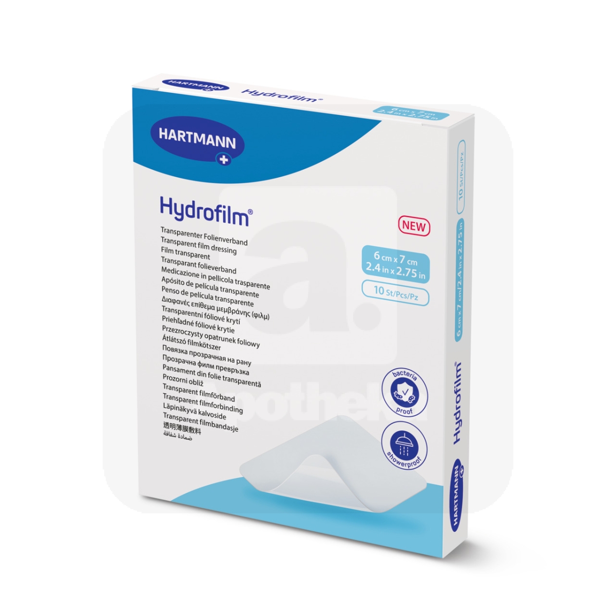 HYDROFILM KILEPLAASTER 6X7CM N10/ 970000/ - Изображение товара