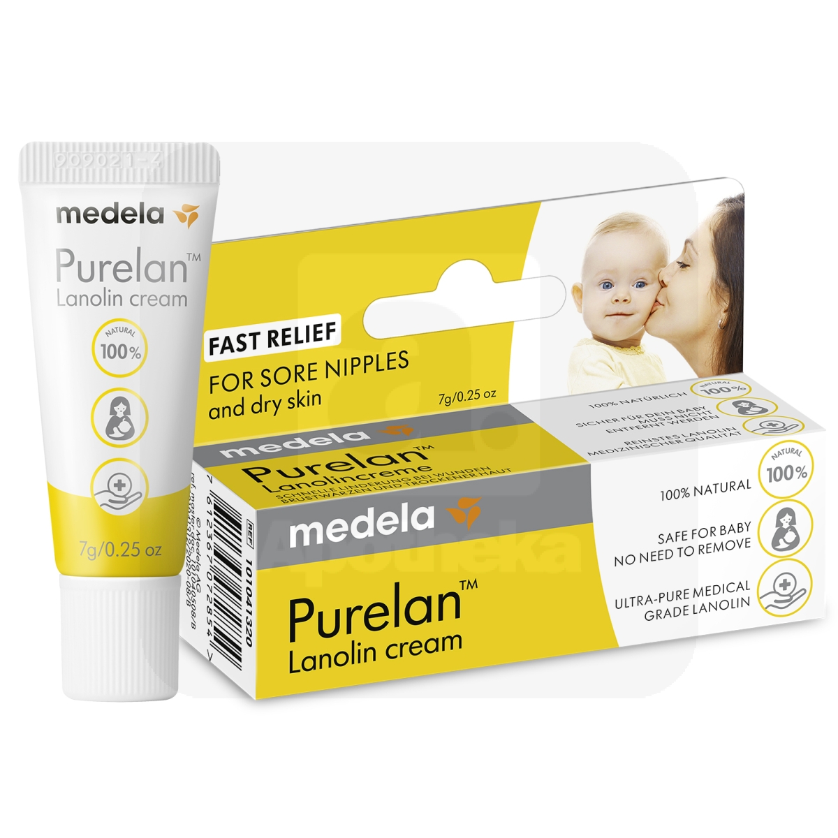 MEDELA BF PURELAN LANOLIINKREEM 7G - Изображение товара