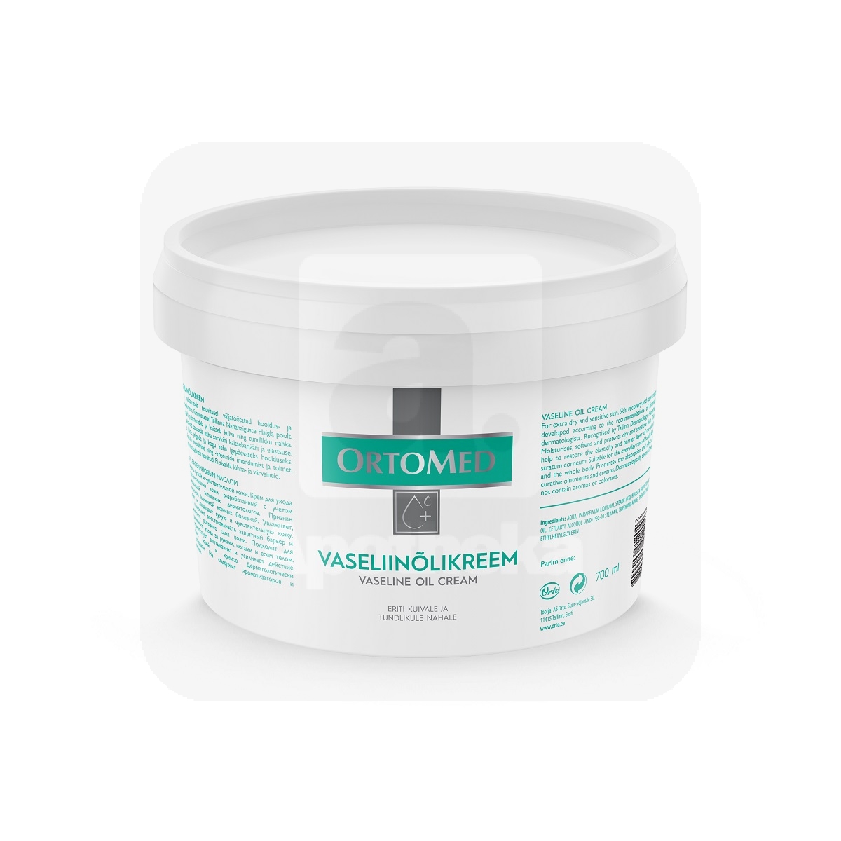 ORTO KREEM ORTOMED VASELIINÕLI 700ML - Изображение товара