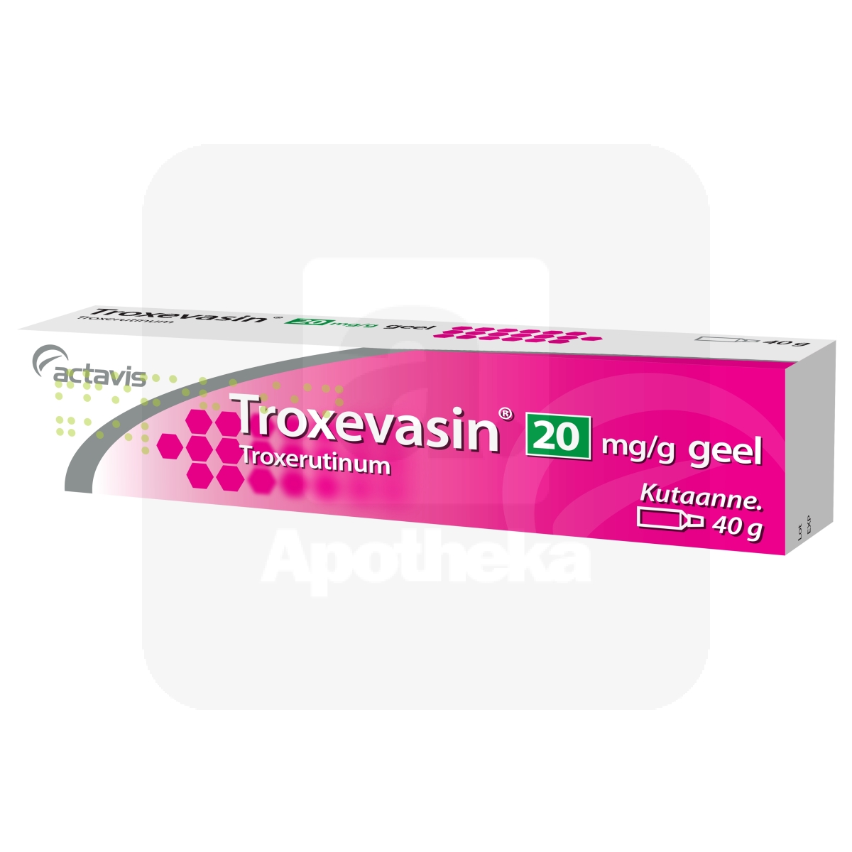 TROXEVASIN GEEL 20MG/G 40G - Изображение товара