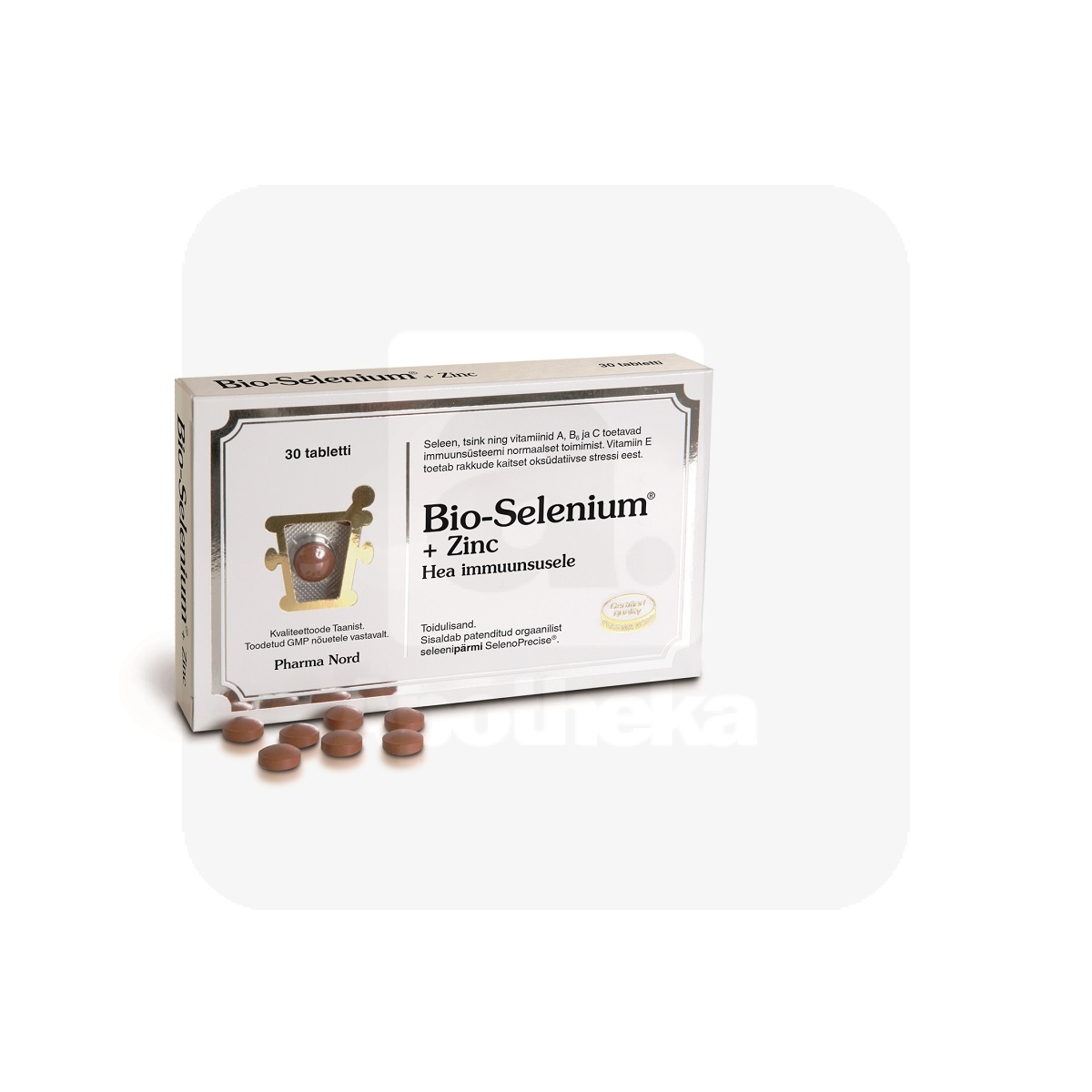 BIO-SELENIUM + ZINC TBL N30 - Изображение товара