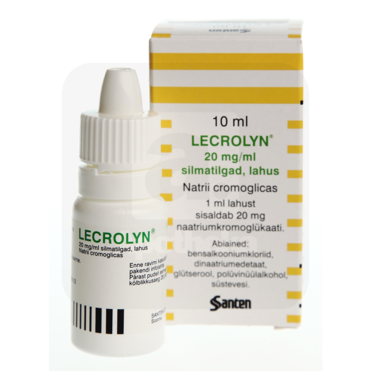 LECROLYN SILMATILGAD 20MG/ML 10ML
