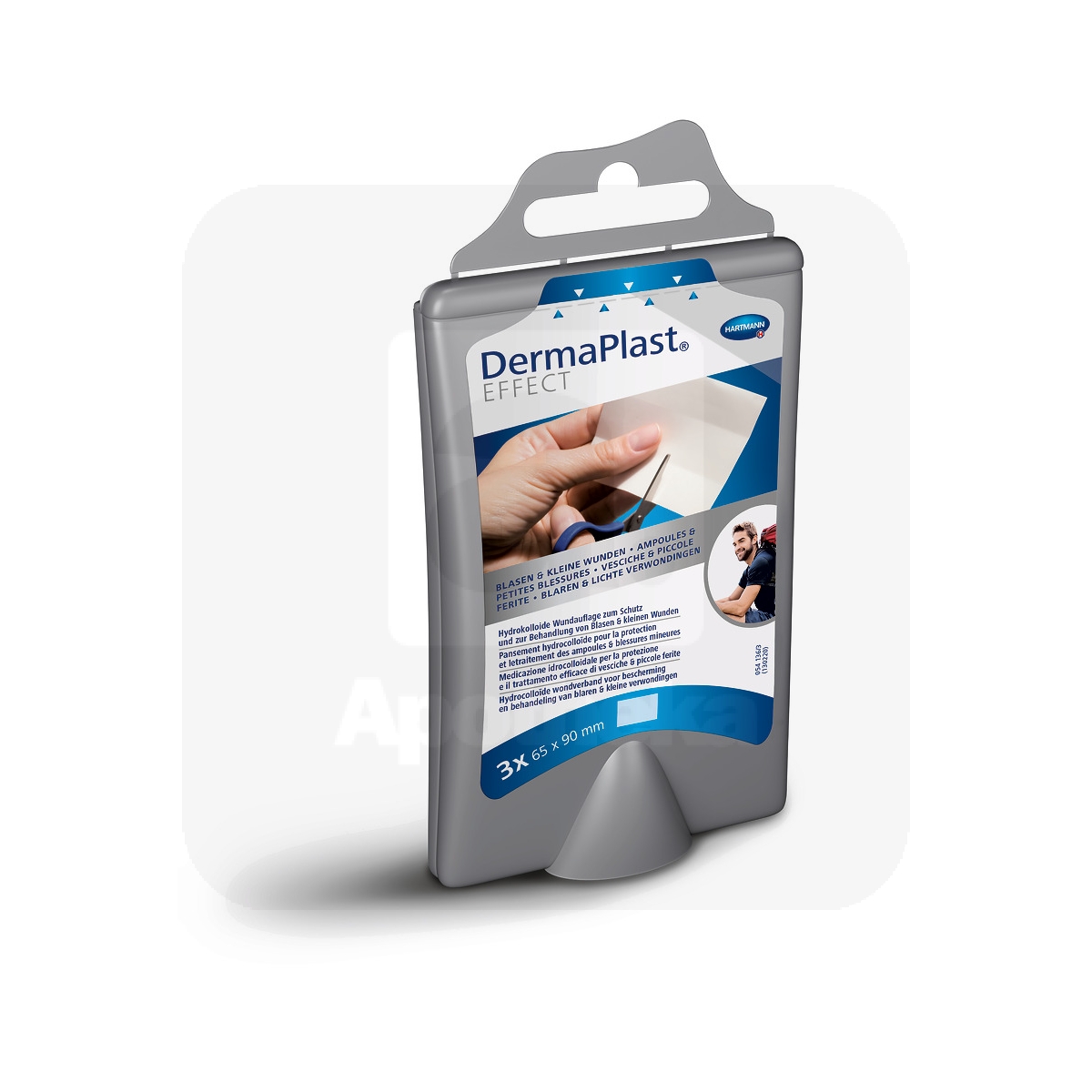 DERMAPLAST EFFECT HÜDROKOLLOIDPLAASTER LÕIGATAV 65X90MM N3 - Изображение товара