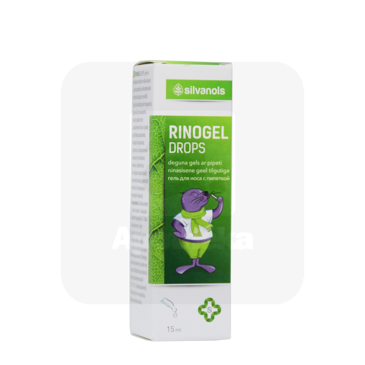 RINOGEL DROPS GEEL TILGUTIGA 15ML - Изображение товара
