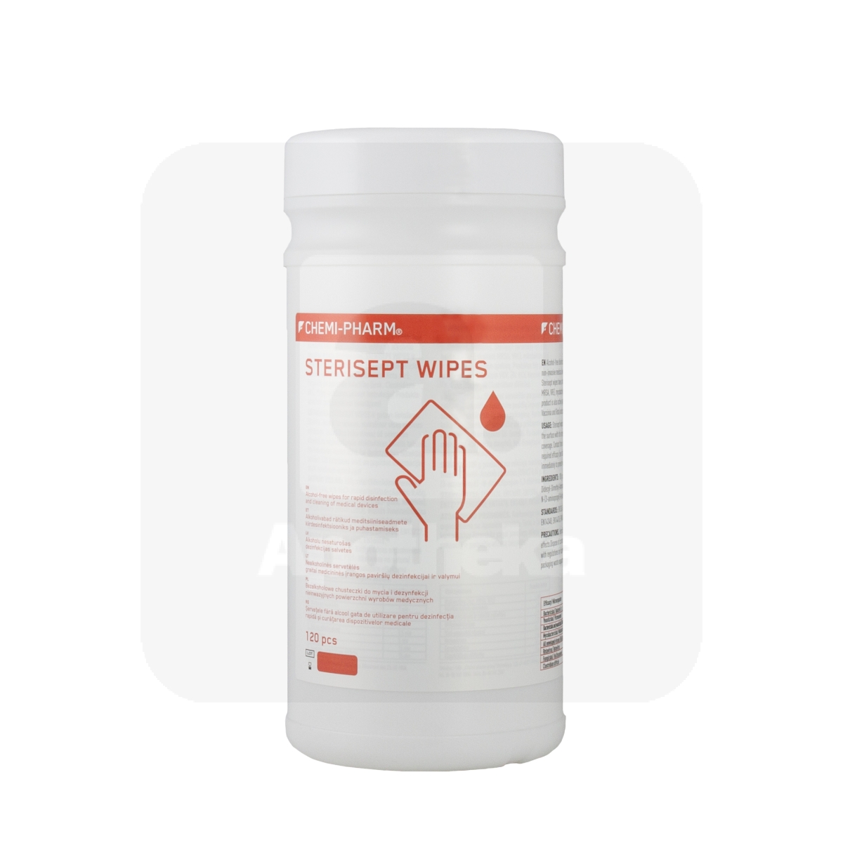 CHEMIPHARM STERISEPT WIPES N120 - Изображение товара