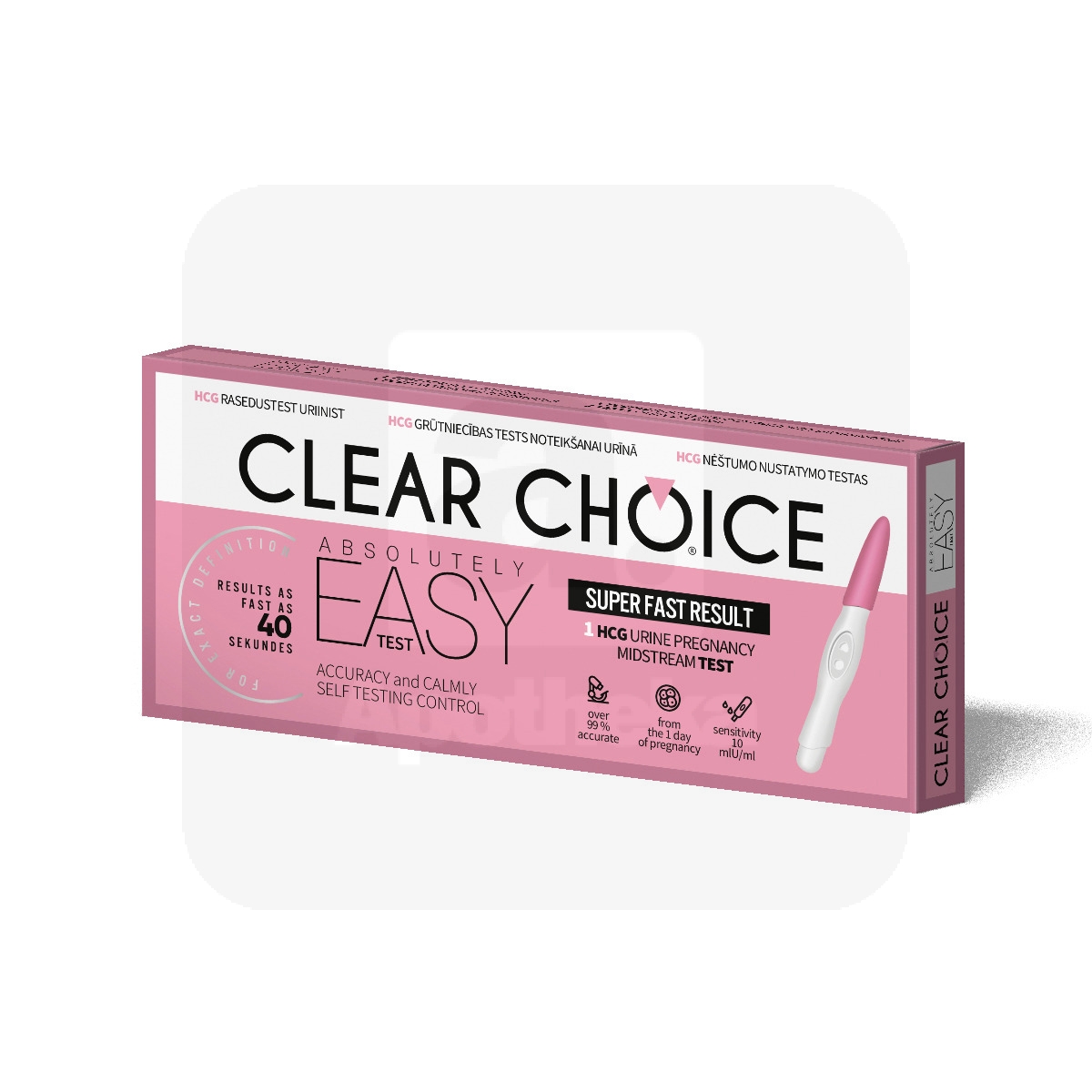 RASEDUSTEST CLEAR CHOICE EASY UUS - Изображение товара