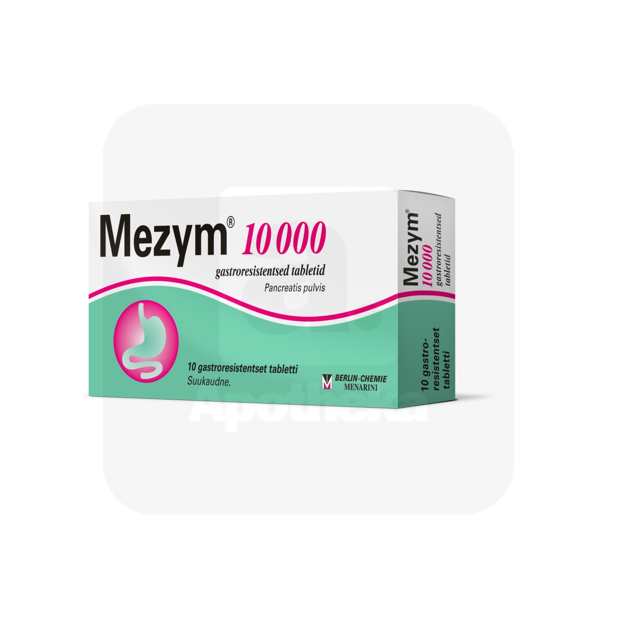 MEZYM 10 000 TBL 10000+7500+375TÜ N10 GASTRORESISTENTNE - Изображение товара 1