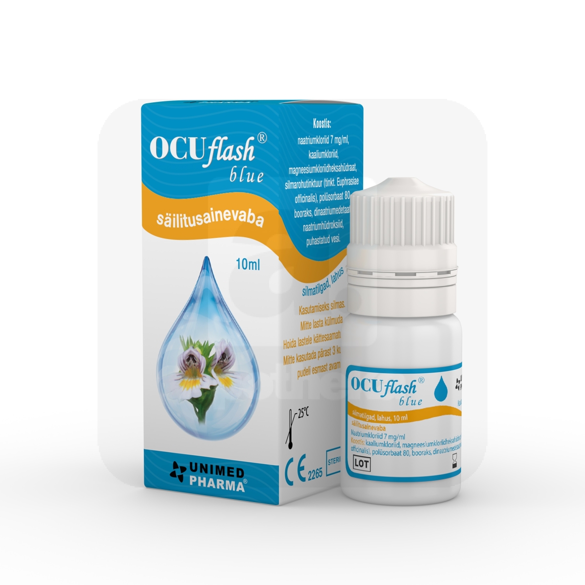 OCUFLASH BLUE SILMATILGAD 10ML N1 - Изображение товара