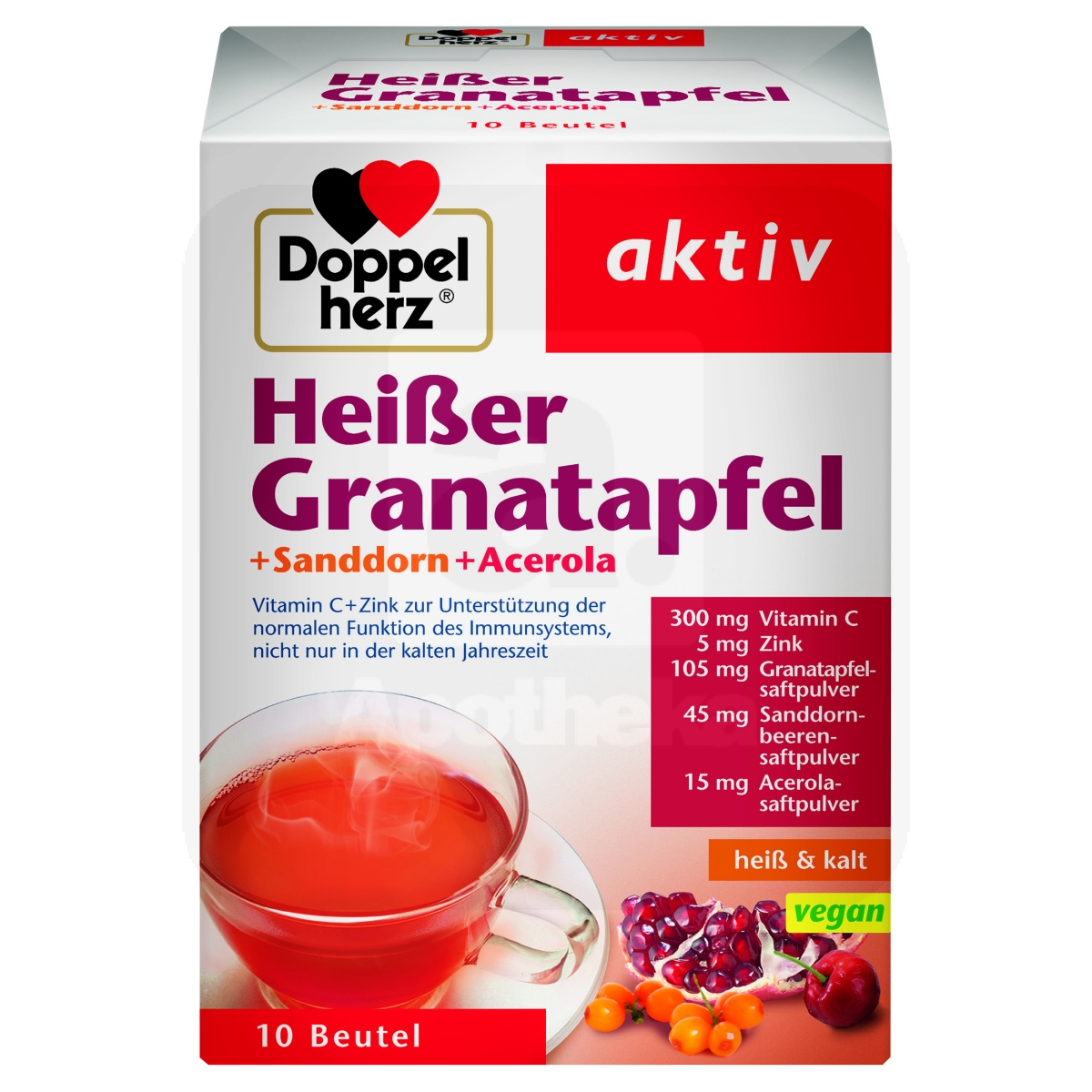 DOPPELHERZ AKTIV KUUM JOOK GRANAATÕUN+ASTELPAJU+ACEROLA N10 - Изображение товара