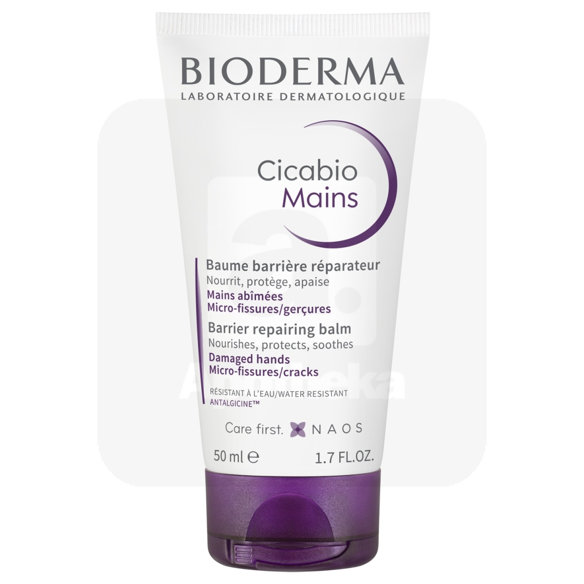 BIODERMA CICABIO KÄTEKREEM KAHJUSTATUD NAHALE 50ML - Изображение товара