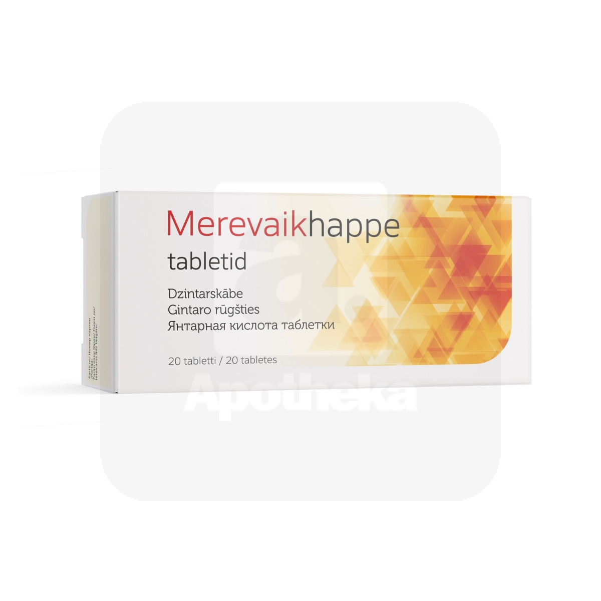 MEREVAIKHAPPE TABLETID N20 - Изображение товара