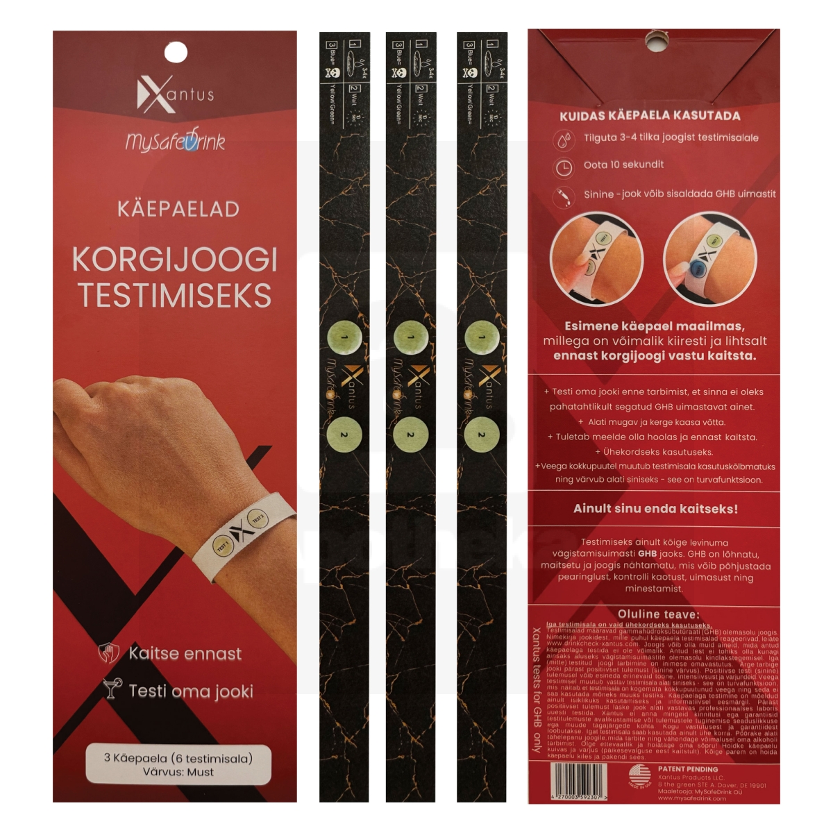 KORGIJOOGI TESTER/KÄEPAELAD XANTUS N3 - Изображение товара