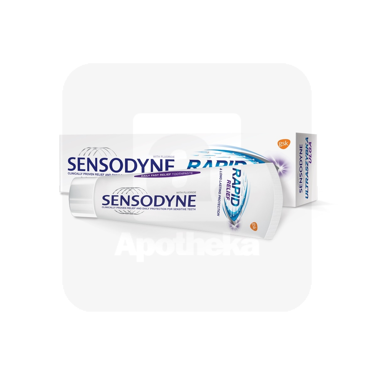 SENSODYNE HAMBAPASTA KIIRE LEEVENDUS 75ML (UUS) - Изображение товара