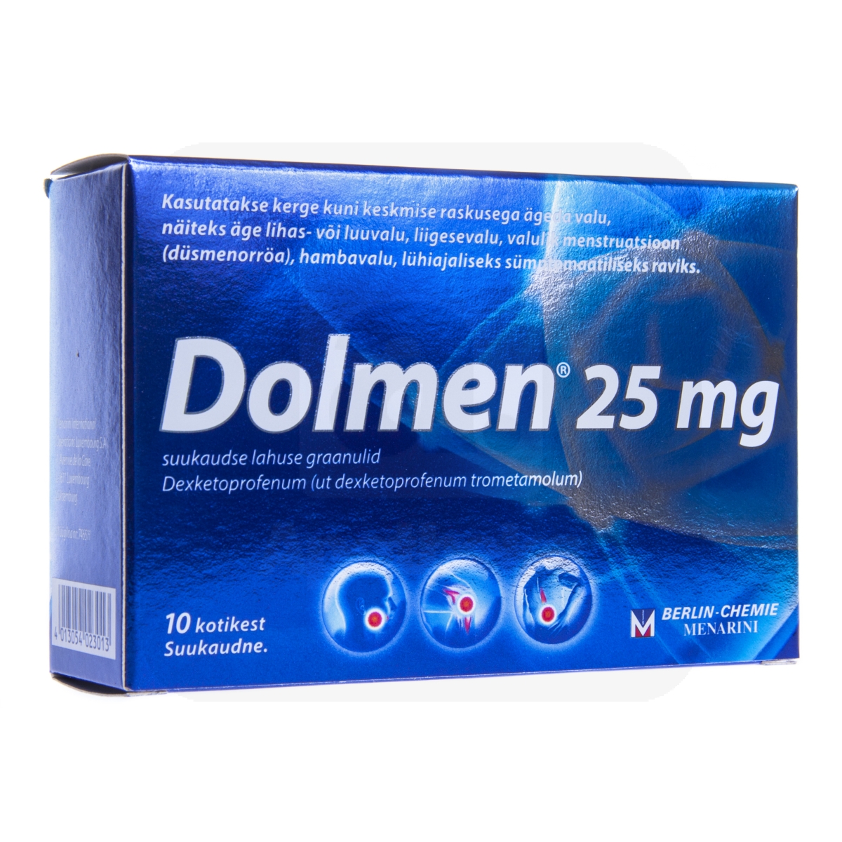 DOLMEN SUUKAUDSE LAH GRAN 25MG N10 - Изображение товара 1