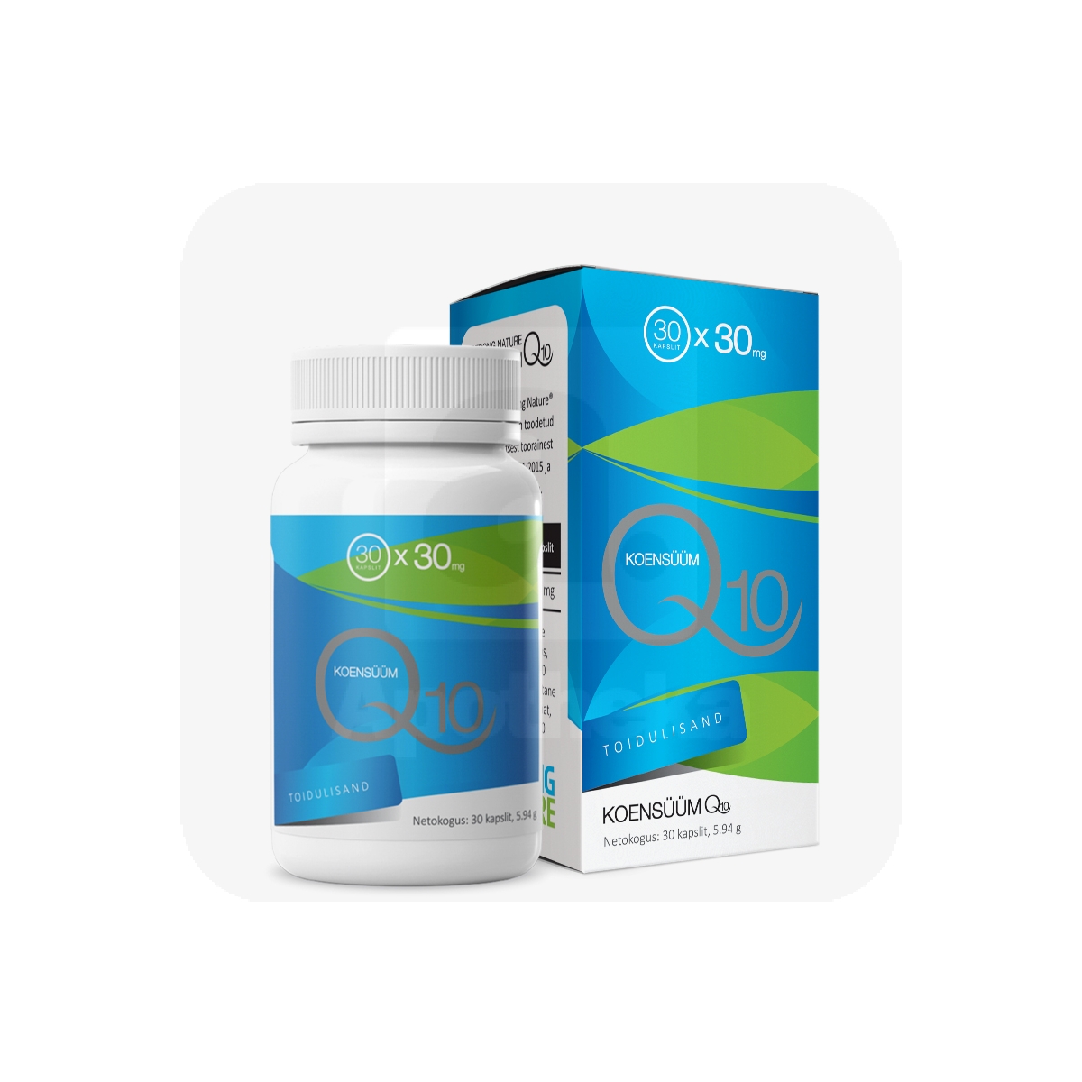 STRONG NATURE KOENSÜÜM Q10 CAPS 30MG N30 UUS - Изображение товара