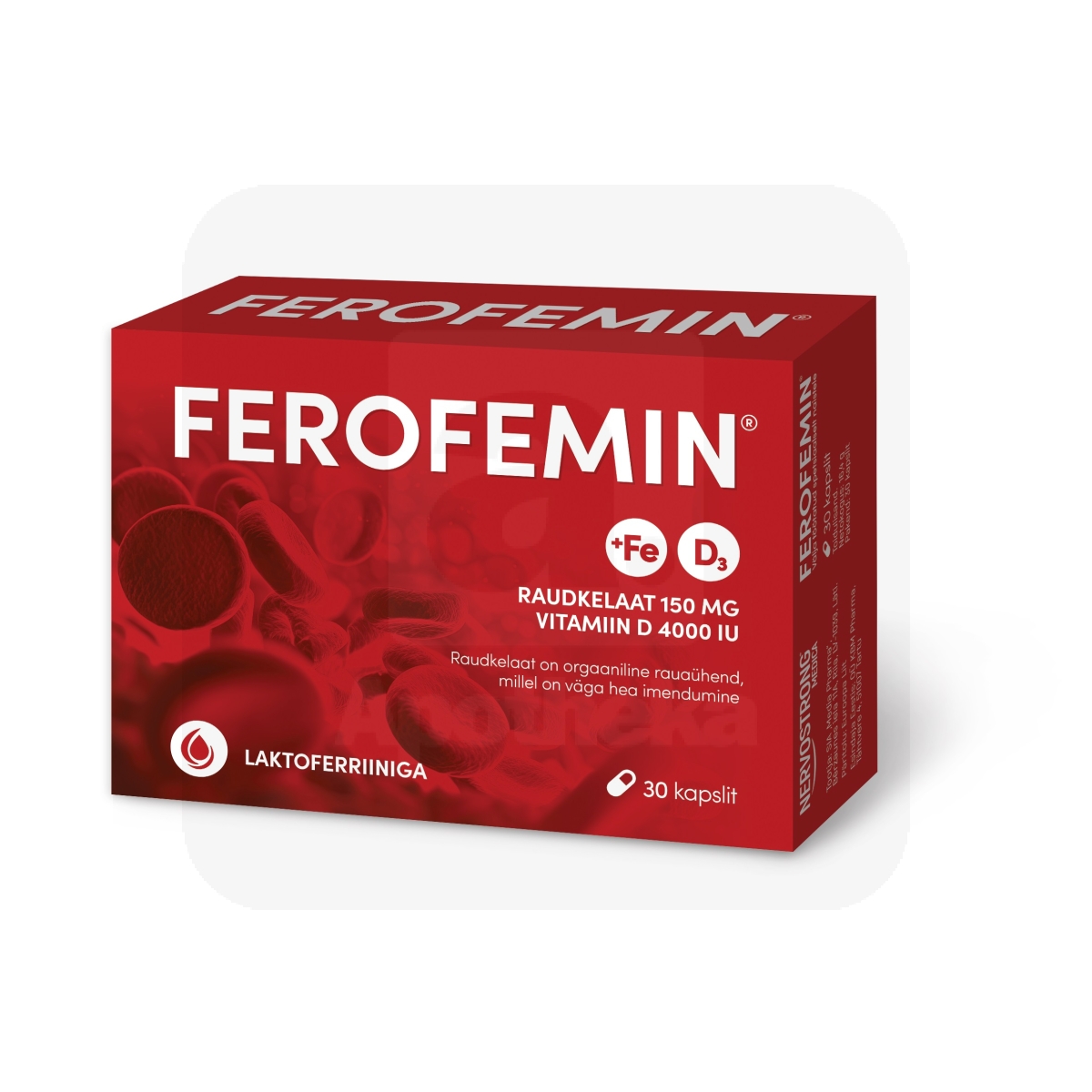 FEROFEMIN KAPSLID N30 UUS - Изображение товара