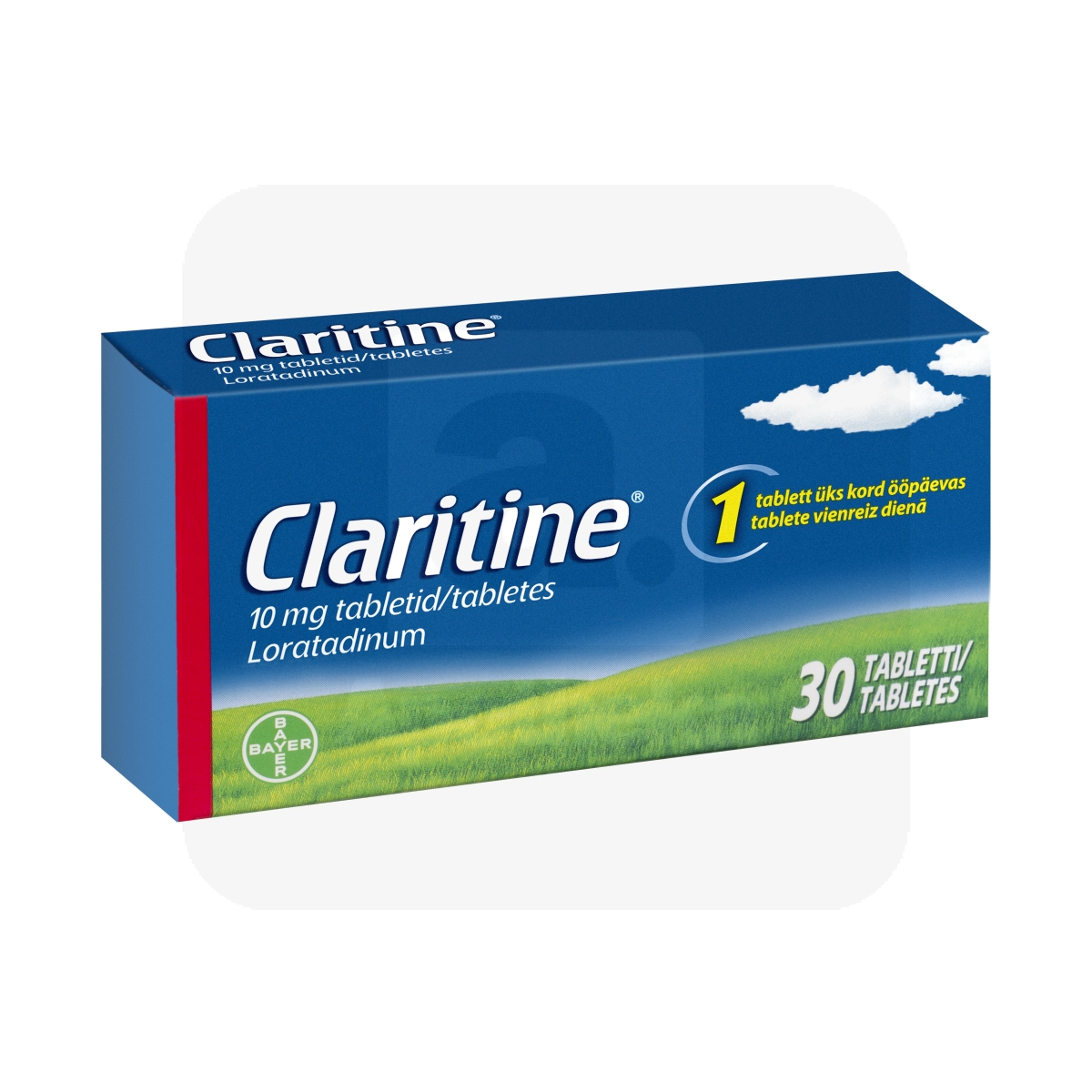 CLARITINE TBL 10MG N30 - Изображение товара