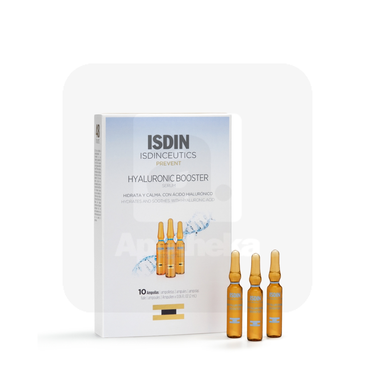 ISDIN AMPULLID HÜALUROONHAPPEGA 2ML N10 - Изображение товара 1