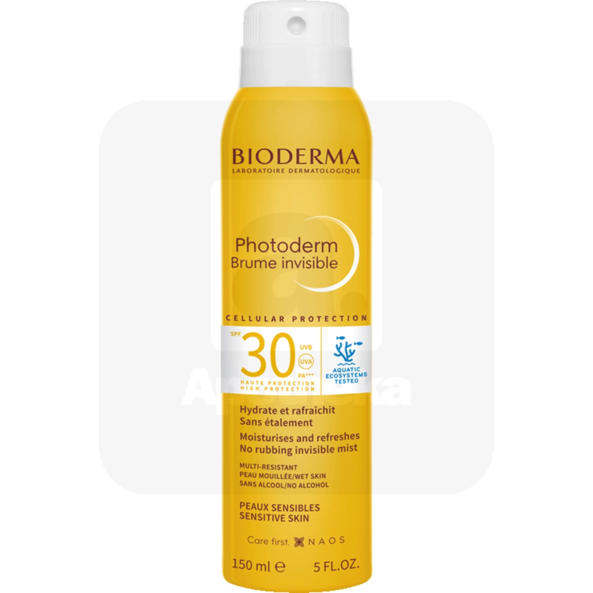 BIODERMA PHOTODERM BRUME PÄIKESEKAITSE AEROSOOL SPF30 150ML - Изображение товара