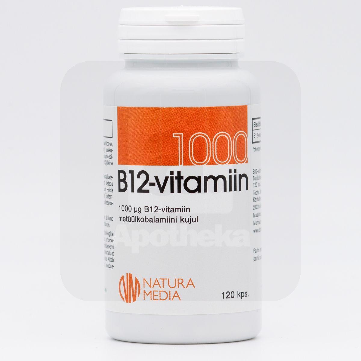 VITAMIIN B12 1000MCG KAPSLID N120 - Изображение товара