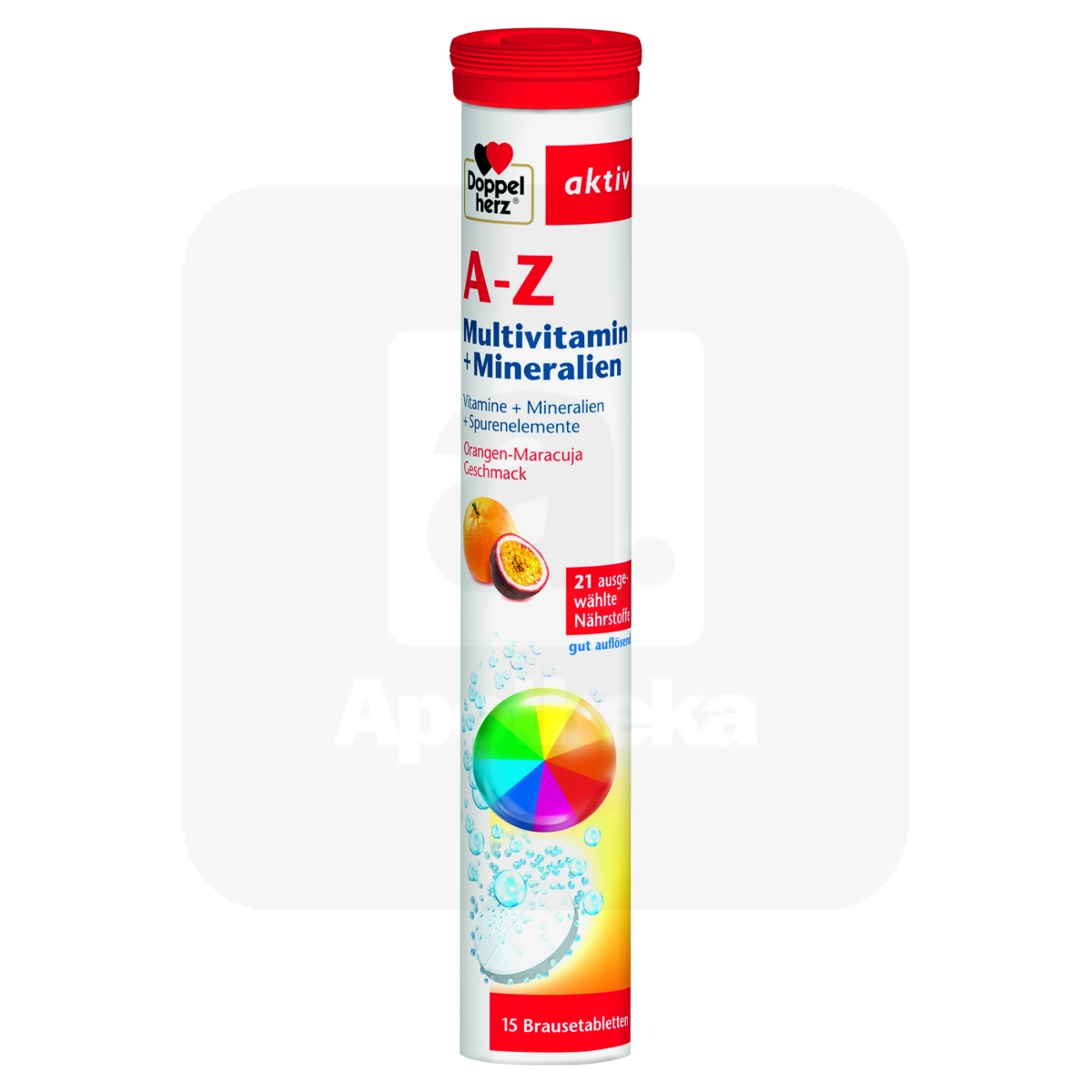 DOPPELHERZ AKTIV A-Z MULTIVITAMIIN+MINERAALID KIHISEVAD TBL N15 - Изображение товара