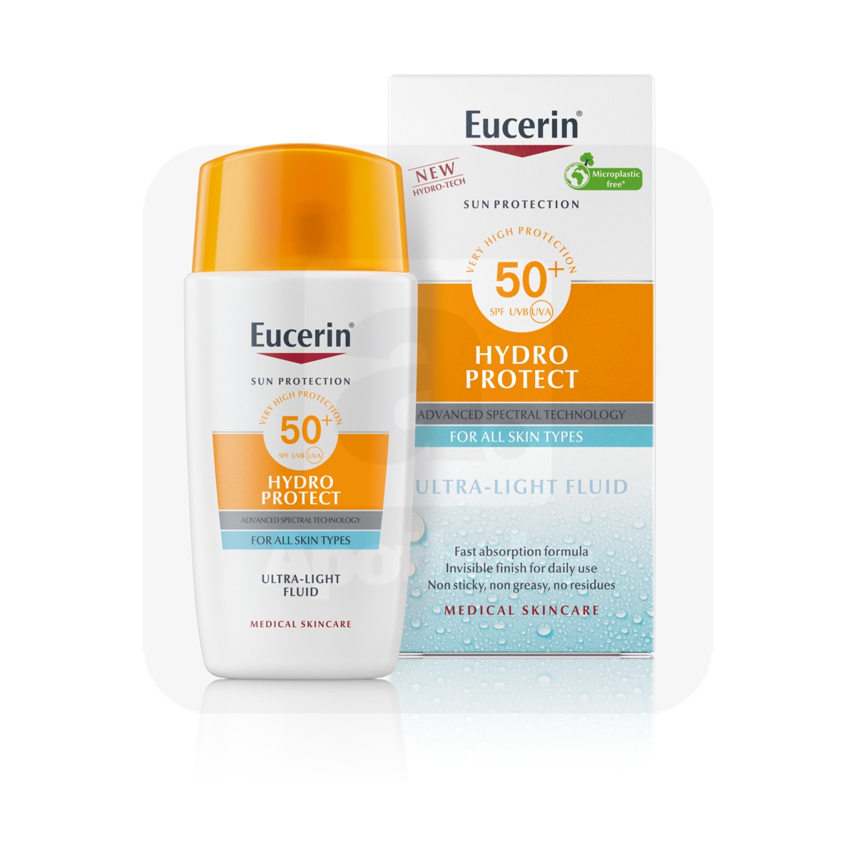 EUCERIN SUN PÄIKESEKAITSE EMULSIOON NÄOLE SPF50 50ML - Изображение товара