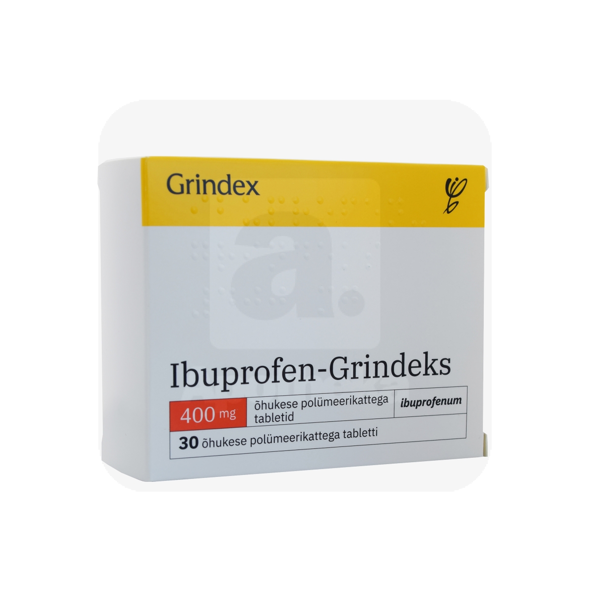 IBUPROFEN-GRINDEKS TBL 400MG N30 - Изображение товара